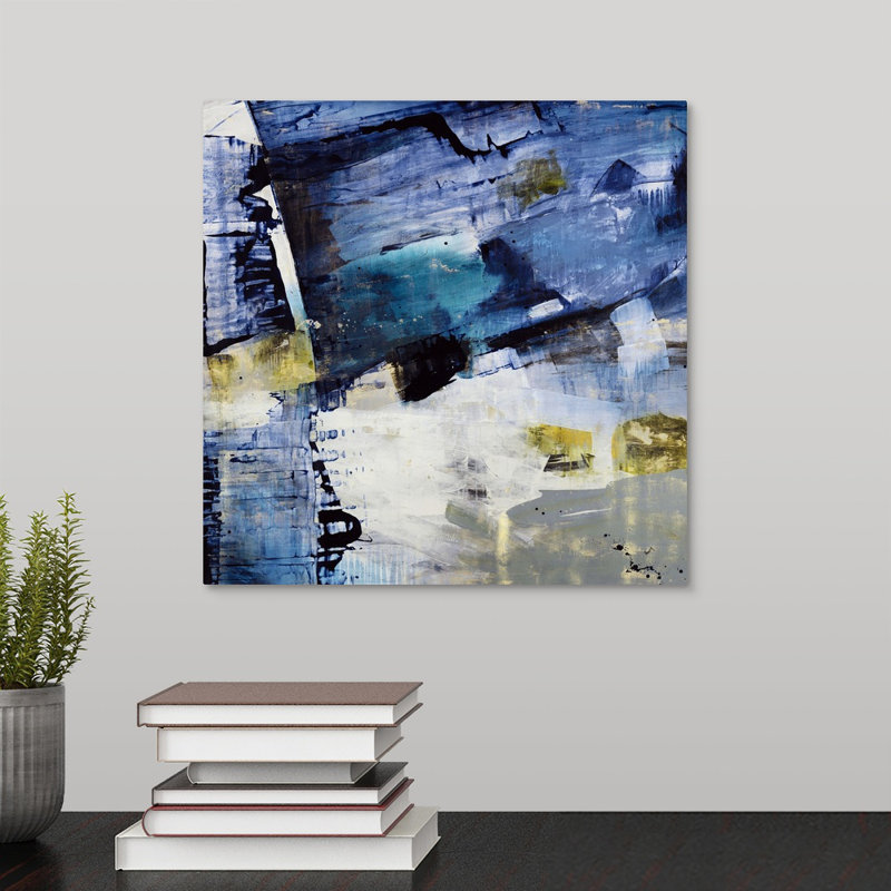 « new light », peinture sur toile, Toile tendue, H 12 po x l 12 po x P 1,25 po