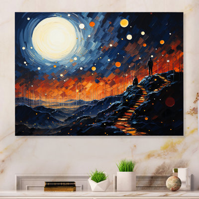 Summit Success Mountain Hicking I - Success Motivation Metal Wall Art -  Lark Manor™, 2A6B76FCF68B4F5E9A5A75E3C75DD0ED