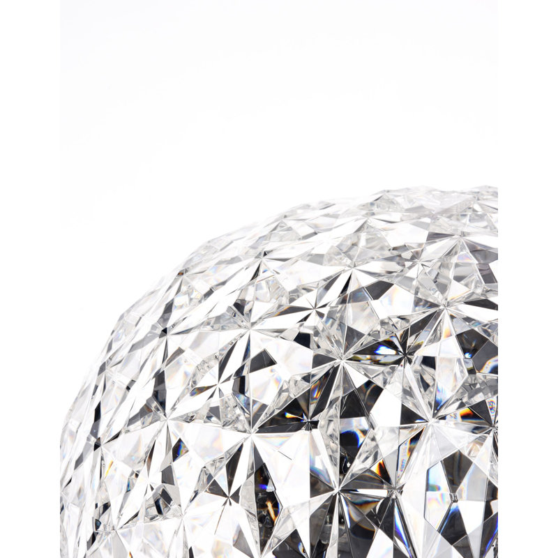 Planet Metal Table Lamp, Crystal