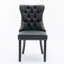 Chaise d'appoint capitonnée à dossier solide-564925223-564925209