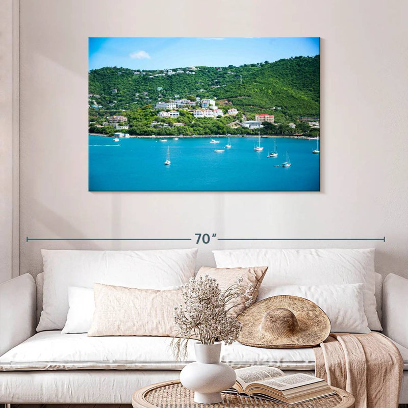 Gillard Ocho Rios Harbour, Jamaïque, H 30 po x l 45 po
