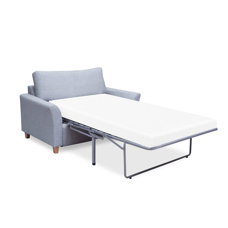 Matelas pour canapé-lit en mousse à mémoire de forme 4,5 po Alwyn Home Sayachith, Grand