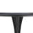 5-Piece Dining Set With 35" Round MDF Dining Table And 4 Plastic Side Chairs With Black Legs-1545801085