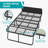Mireya 46'' W/38'' W Folding Bed with Mattress Included-1208922778