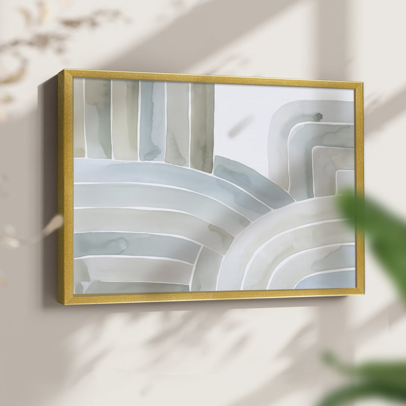 Estuaries I -Framed Print - Restickable