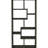 Weathered Grey 8-Shelf Bookcase - Enhance Look Of And Living Room With 8 Shelves Elevate Your Style-126060731