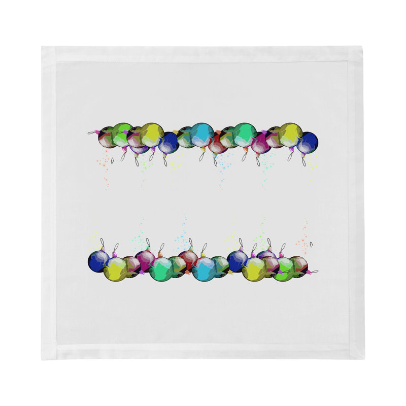 Serviettes de table en satin de coton