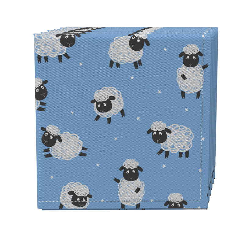Cotton Twill Animals/Nature Square Napkin