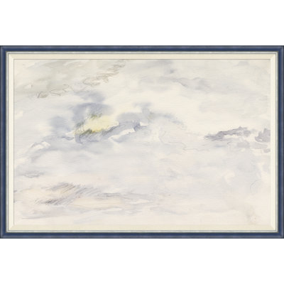 Cloud brise - peinture à cadre unique