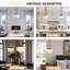 Grand luminaire suspendu en verre de lait-1408352413-1405370270