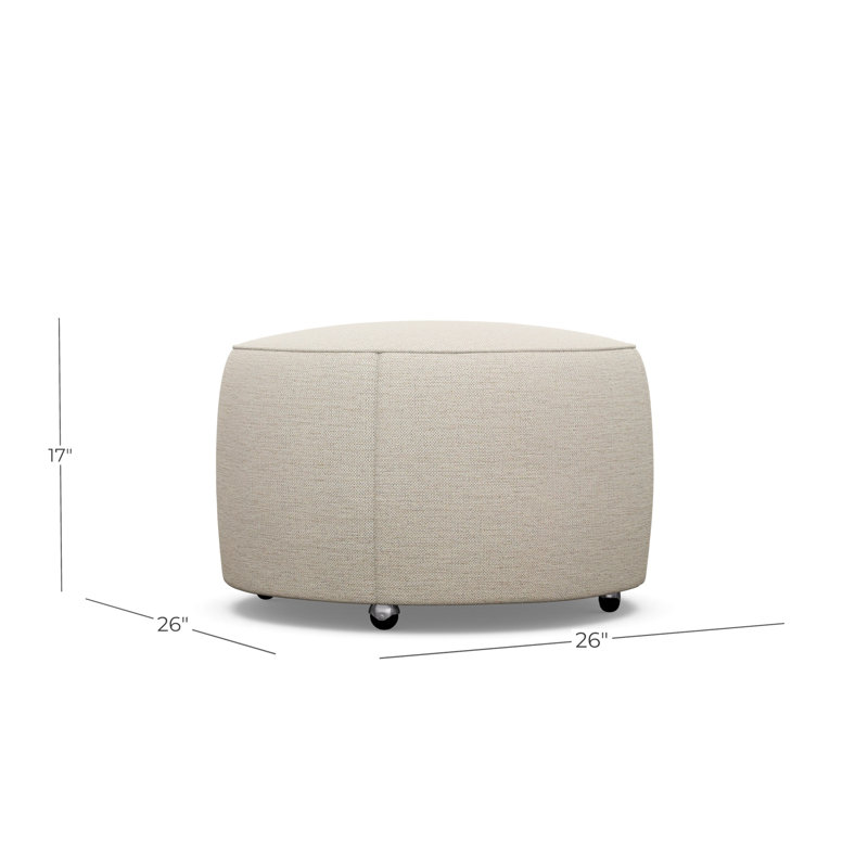 Bruno Round Ottoman, 8938-74