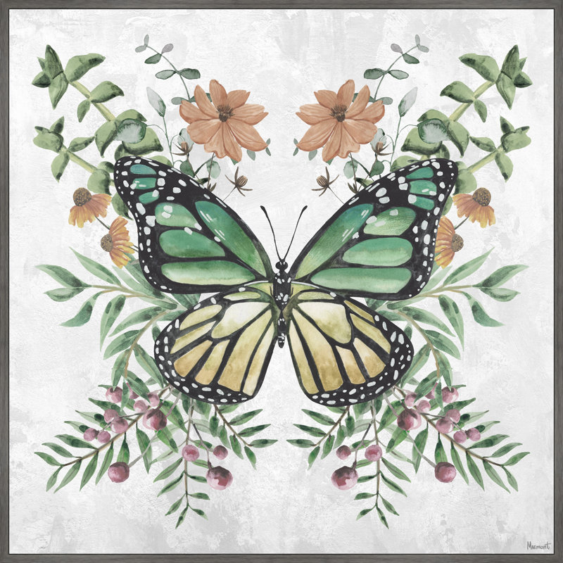 Wild Spirit - Impression sur toile avec cadre flottant, H 16 po x l 16 po x P 1,5 po