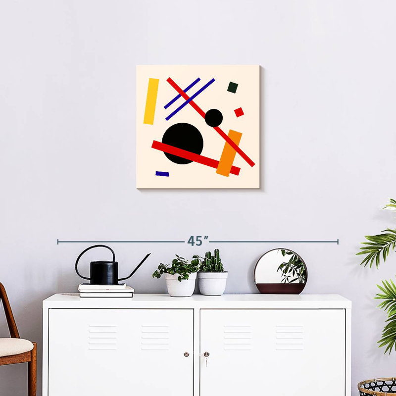 Arney Suprematism, 20" H x 20" W