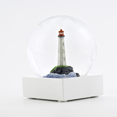 CSG Lighthouse Snow Globe