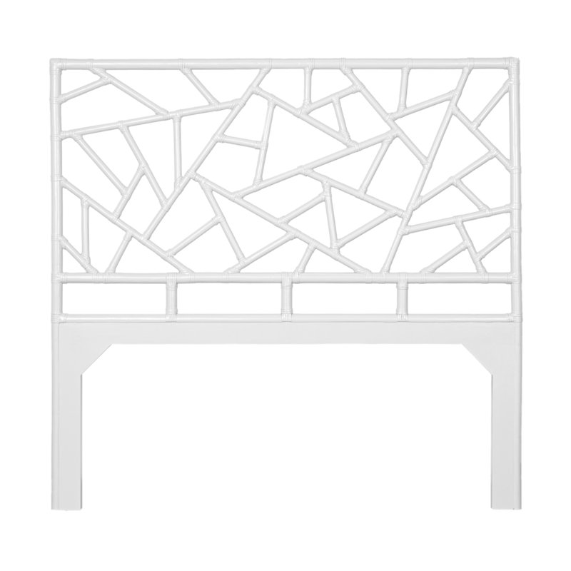 Tiffany Bed, Queen, White