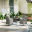 5- Piece 4 - Person 90 Cm L Outdoor Table Set-1182925131