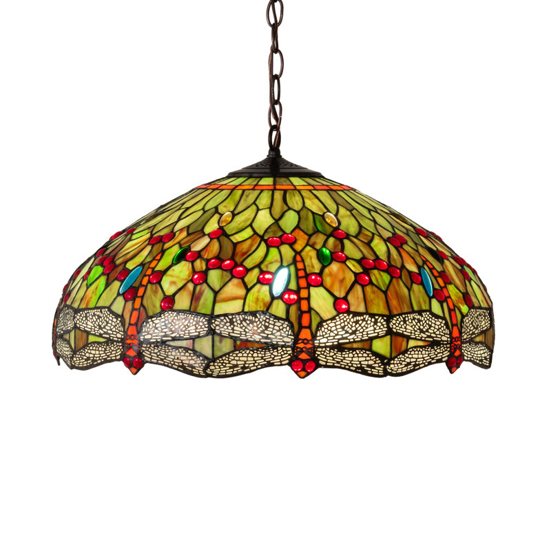 Diane 3 - Light Mahogany Bronze Pendant, 16.5" H