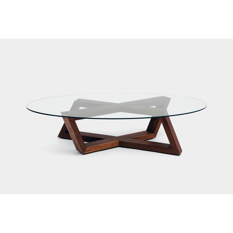 Focal Coffee Table, Walnut, 14" W x 38" L x 72" W
