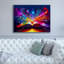  «The Open Book» par Dean Russo, art mural sur toile, 54 po x 40 po
