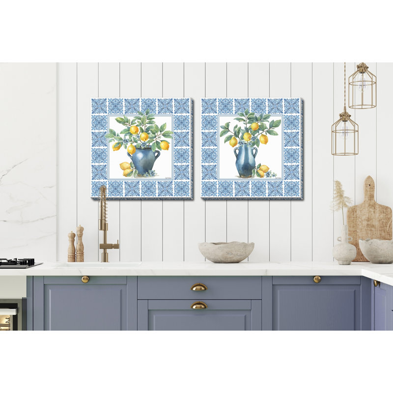 Le Citron Canvas Wall Art Set