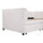 Beige Twin Upholstered Daybed With 2 Pull-Out Drawers And Ergonomic - Classic Stripe Headboard For A Comfortable Bedroom Study Size Back Support Stylish Try-1993655661