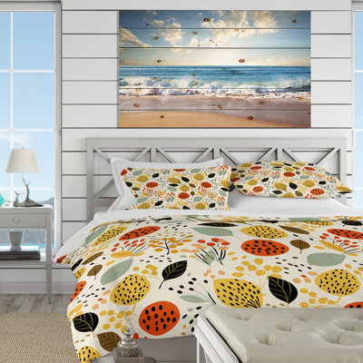 Ensemble de housse de couette Soft Color Leaves