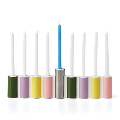 Oak Street Porcelain Menorah