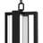 20”H Black 4-Light LED Outdoor Hanging Lantern