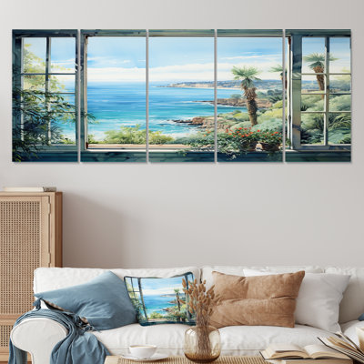 Ensemble d'art mural 5 pièces Seaside