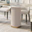 Table de salle à manger ovale moderne et luxueuse-106446241