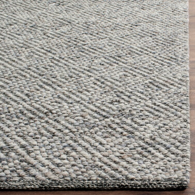 Justice Geometric Handmade Flatweave Cotton Muddy Green Area Rug Steelside Rug Size: Runner 2'11 x 16'1