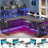 Truet Computer Desk with Hutch and Built in Outlets-1276964275