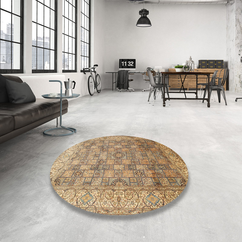 Oriental Indoor Rug, Round 5'