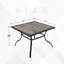 Table de salle à manger d'extérieur Jasavion L 37 po x l 37 po-1133167771
