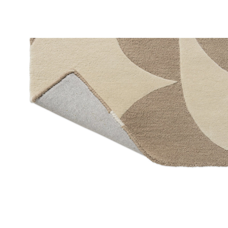 OR Prism Flower Mushroom/Ecru 158009, Rectangle 8'2" x 11'6"