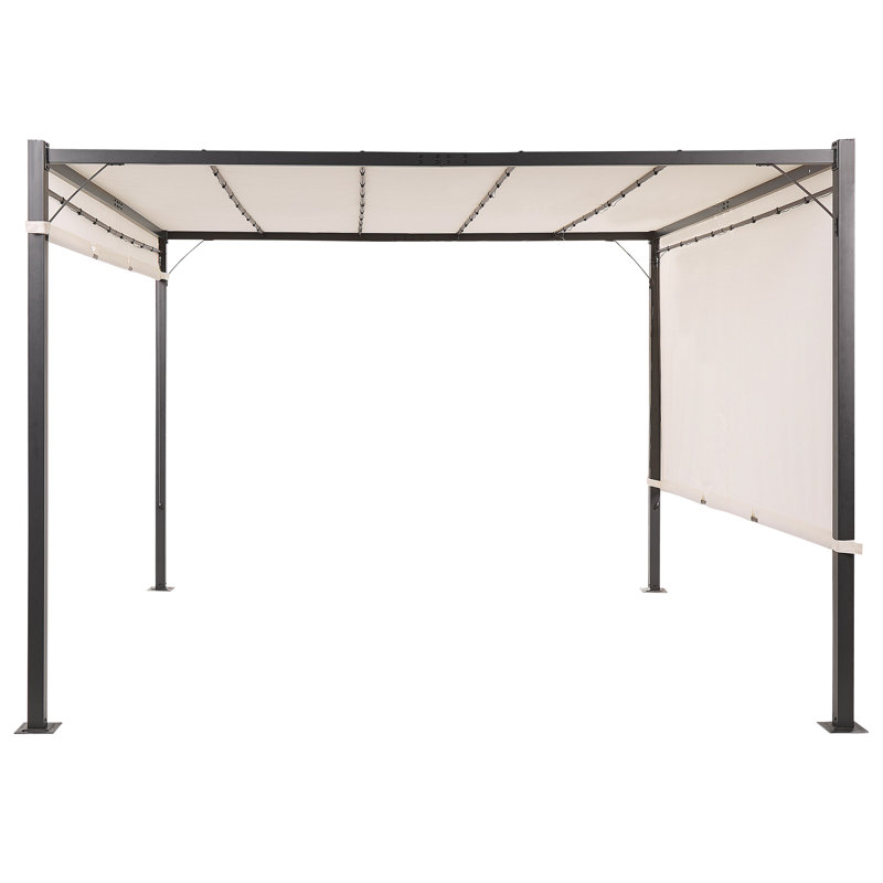 3.1 x 3.1m Steel Patio Gazebo, Beige