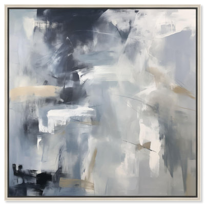 Contemplative Blues II Canvas Blue Wall Art by 