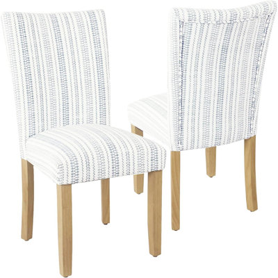 Ensemble de 2 chaises d'appoint Farmson Parsons