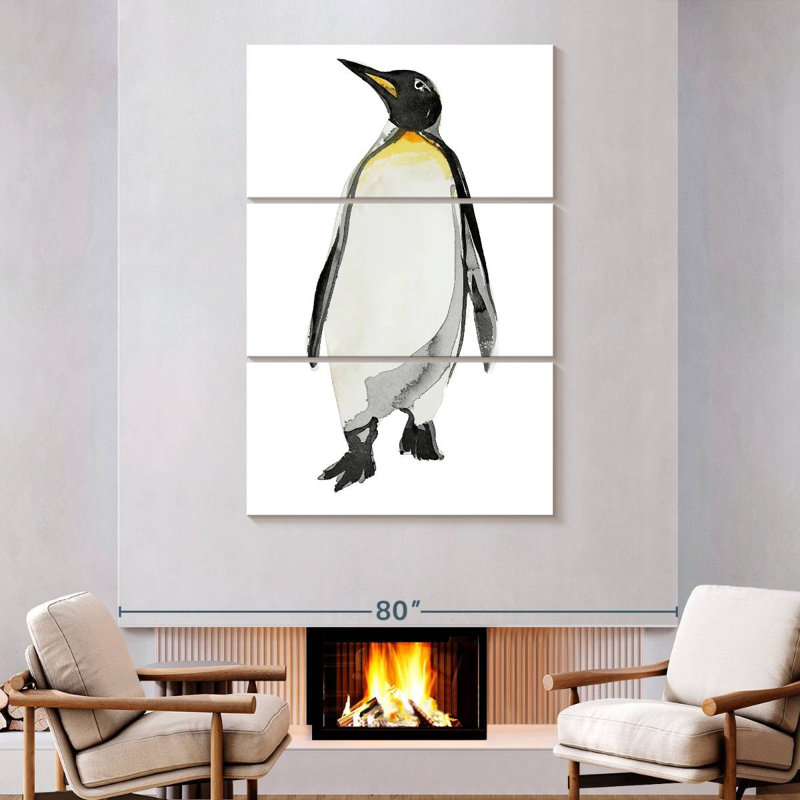 Brampt Penguin I, 74" H x 48" W