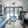 Kordae Flush Mount Dimmable Ceiling Fan with LED Lights