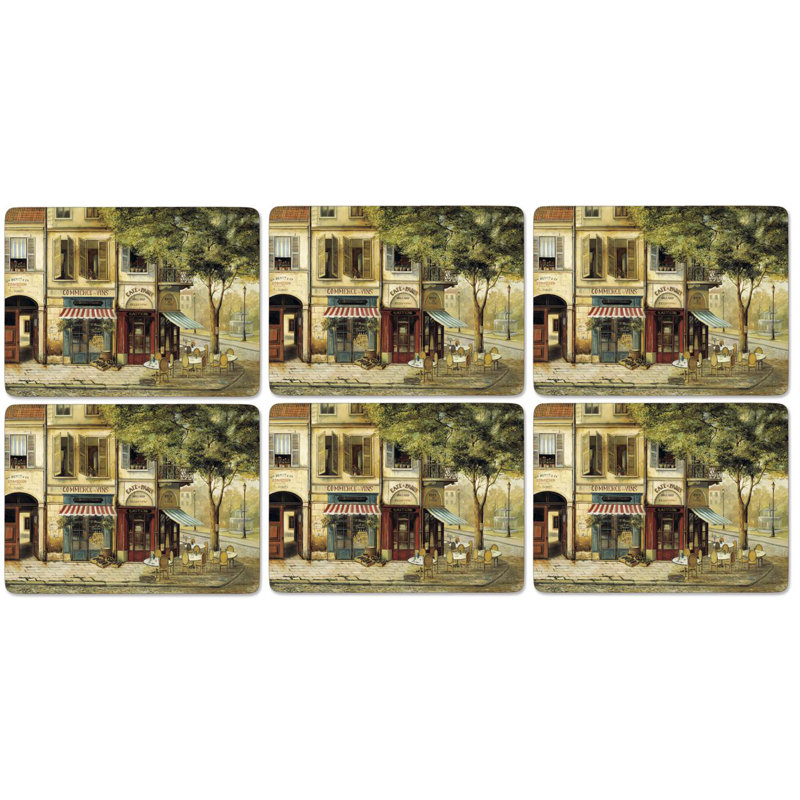 Portmeirion, Pimpernel, Placemats - Parisian Scenes