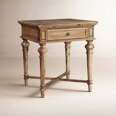 Veronica 24" Acacia End Table