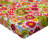 Microfiber Floral Fitted Sheet-105919728-42100269