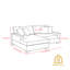 Canapé modulaire en chenille 2 pièces-698229798-698229816