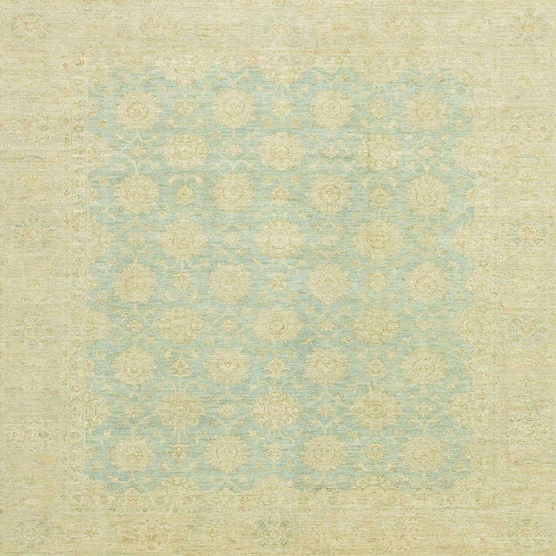 Abstract Indoor Rug, Square 5'