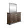 Temple Cloud 6 Drawer Dresser with Mirror