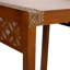 Norlanwell Solid Wood Sled Coffee Table