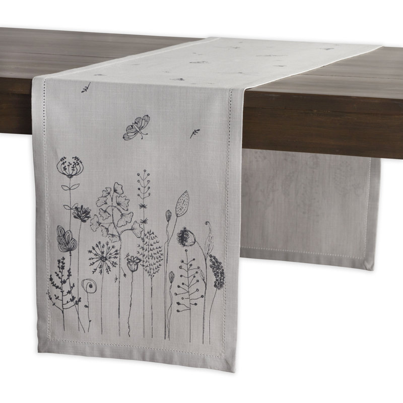 100% Cotton Table Runner, 108" L x 14.5" W