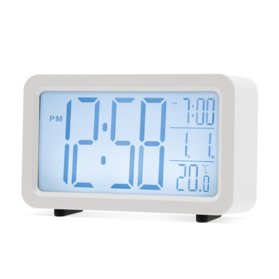 Quartz movement / Crystal Alarm Tabletop Clock