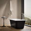 Volute 63 In. X 28-3/8 In. Freestanding Bath With Base